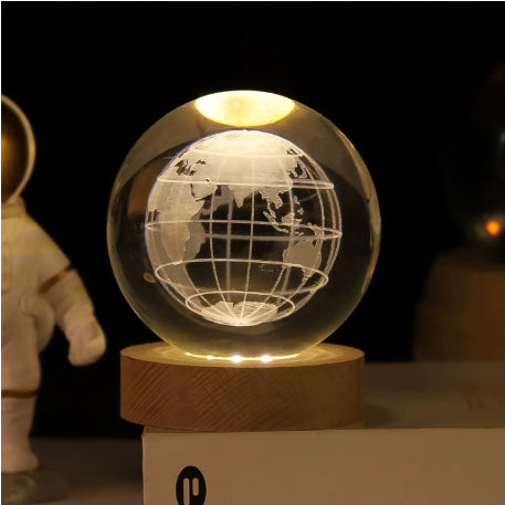 LED Night Light Galaxy Crystal Ball